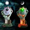Halloween Decorations Outdoor Indoor Skeleton Hands Figurine Lights